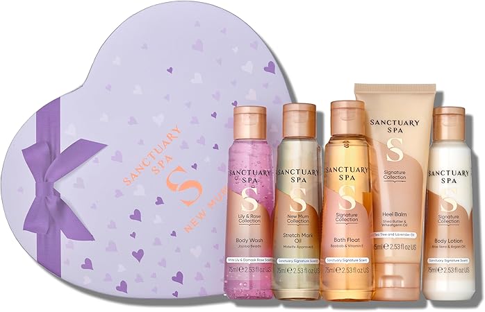 Sanctuary Spa Mum to Be Heart Box, Vegan, Gift For Women, Her, Baby Shower - Image 2